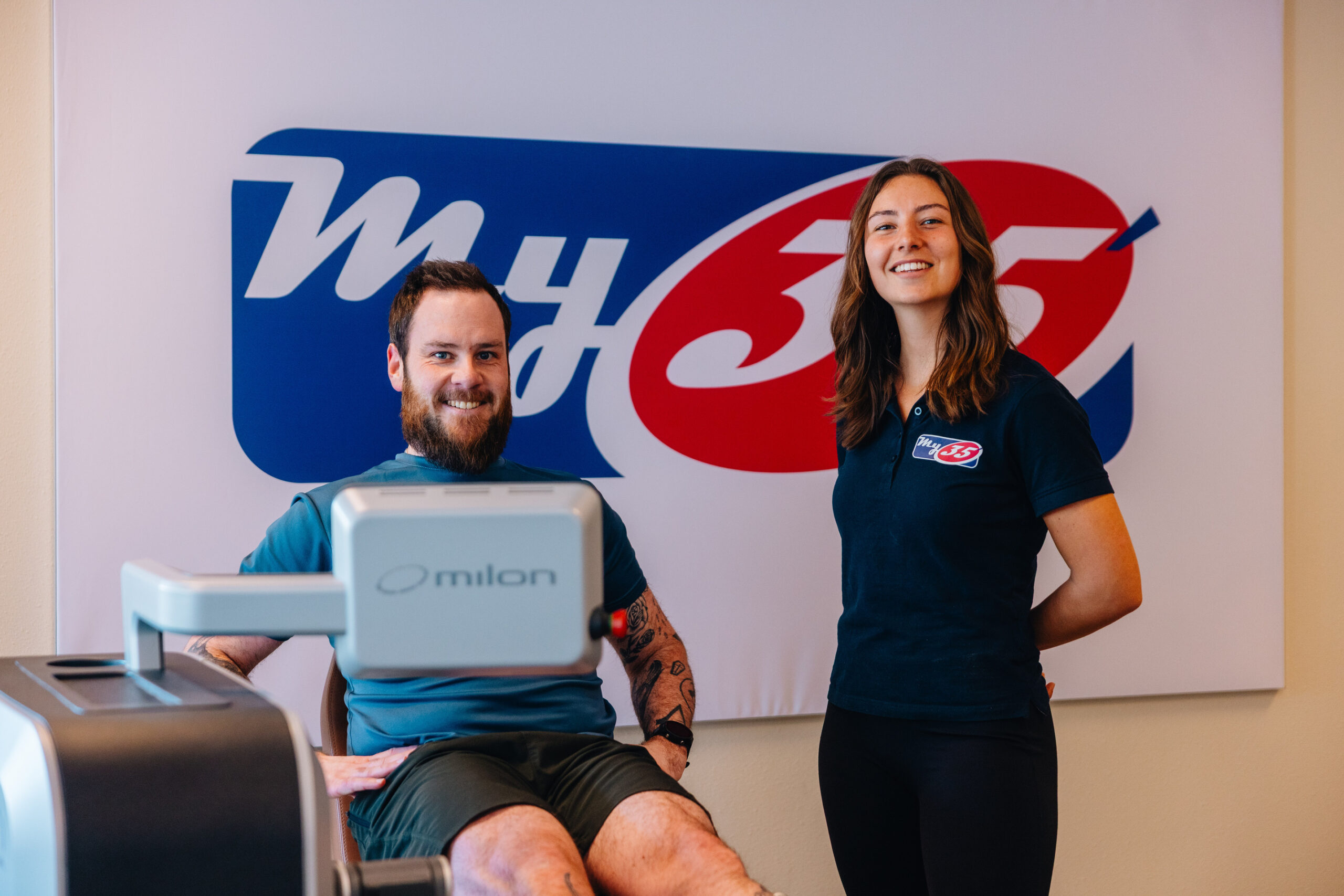 Ervaar fitness bij My35' met een Gratis Proefles